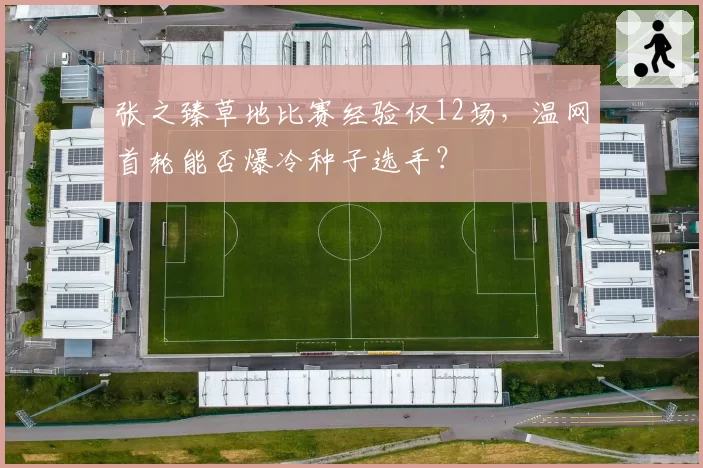 张之臻草地比赛经验仅12场,温网首轮能否爆冷种子选手?